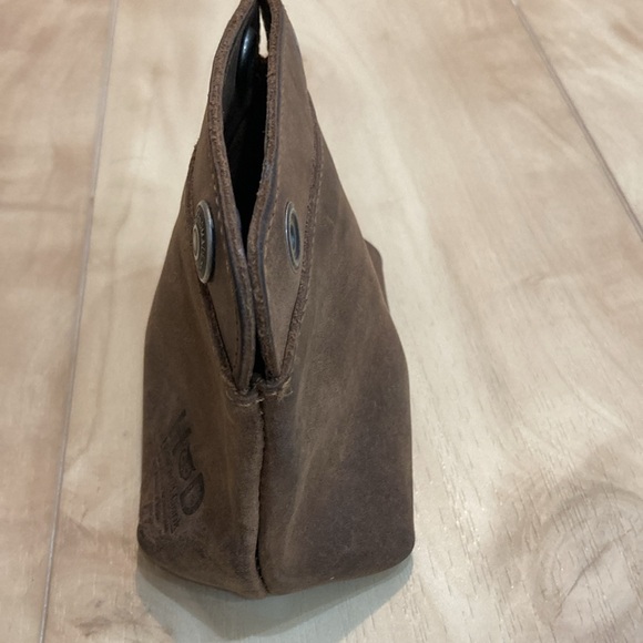 Leather snap pouch - Picture 5 of 11